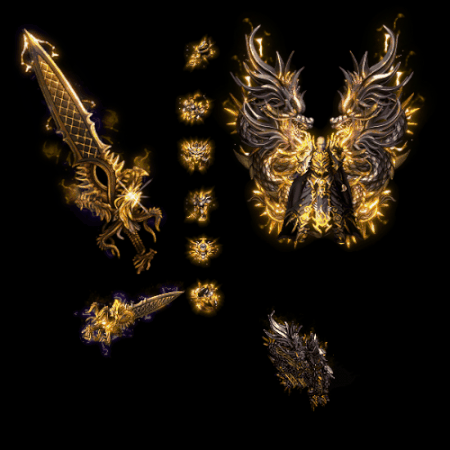 996引擎专用剑甲首饰全套装备系列129