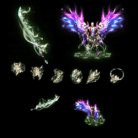 996引擎专用剑甲首饰全套装备系列132