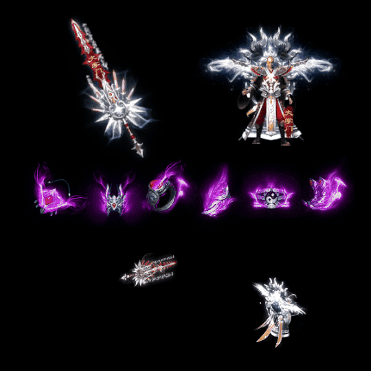 996引擎专用剑甲首饰全套装备系列138