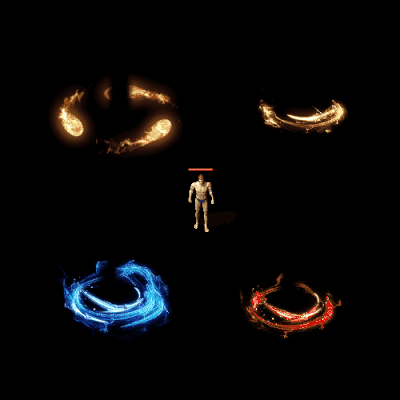 魂环光圈特效系列0119