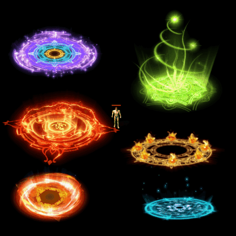 魂环光圈特效系列0120