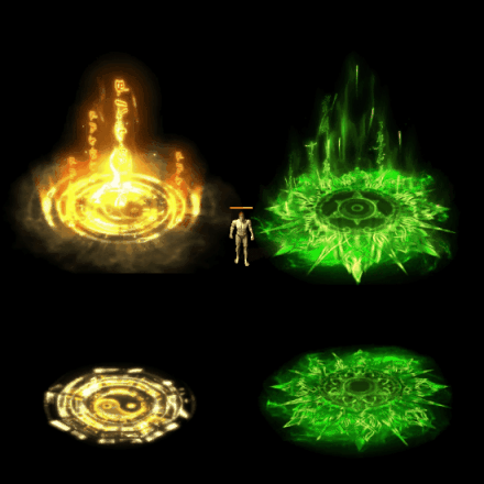 魂环光圈特效系列0123