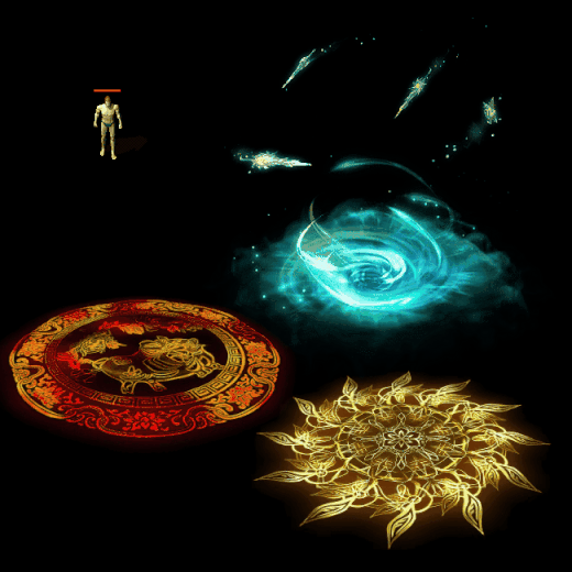 魂环光圈特效系列0124