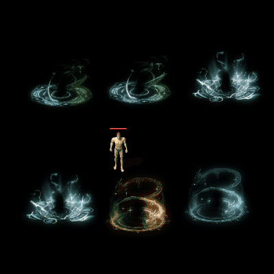 魂环光圈特效系列0129