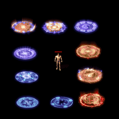 魂环光圈特效系列0135