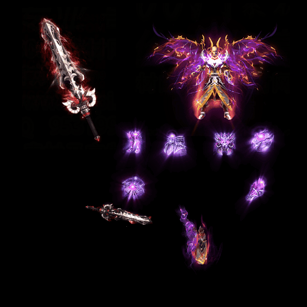 996引擎专用剑甲首饰全套装备系列145