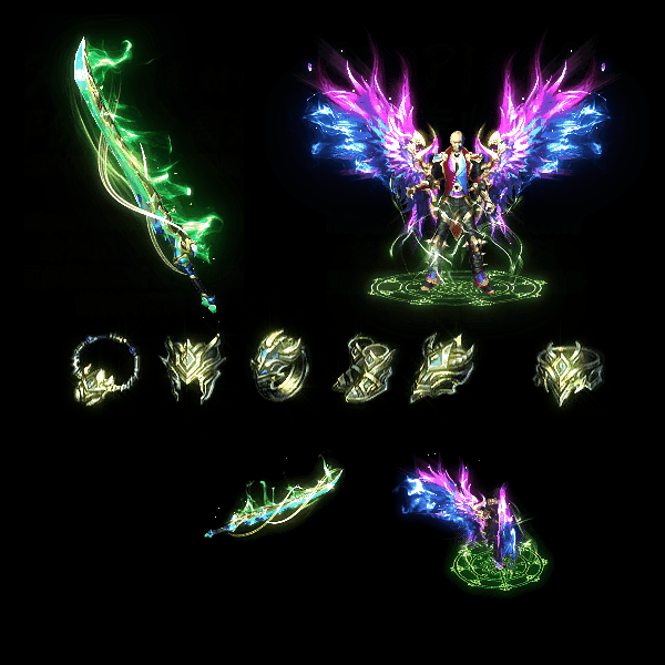 996引擎专用剑甲首饰全套装备系列146