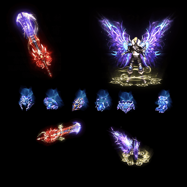 996引擎专用剑甲首饰全套装备系列147