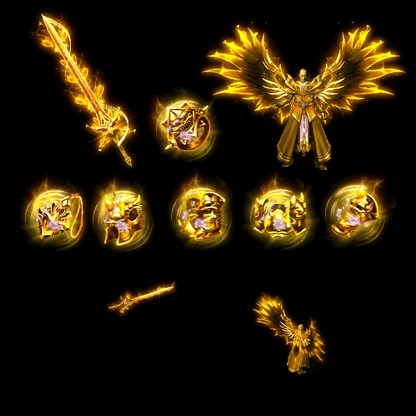 996引擎专用剑甲首饰全套装备系列154