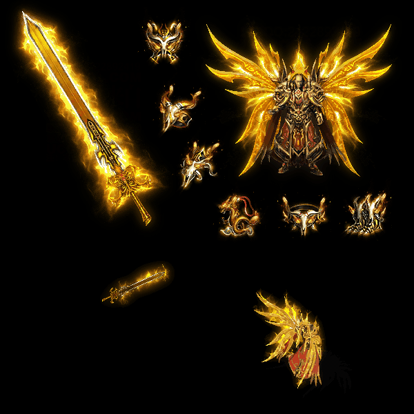 996引擎专用剑甲首饰全套装备系列155