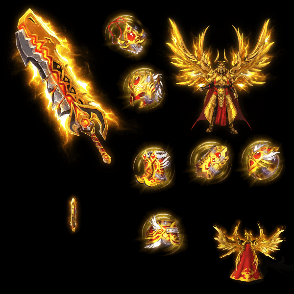 996引擎专用剑甲首饰全套装备系列156