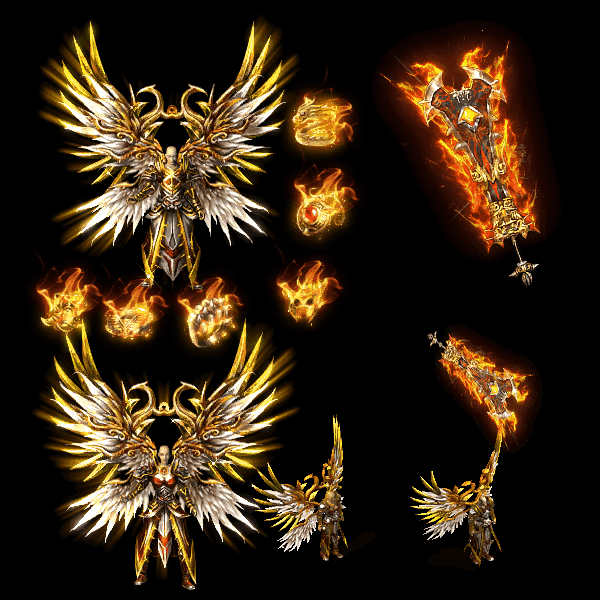 996引擎专用剑甲首饰全套装备系列164