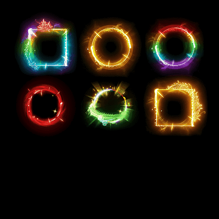 首饰内观特效框系列0123