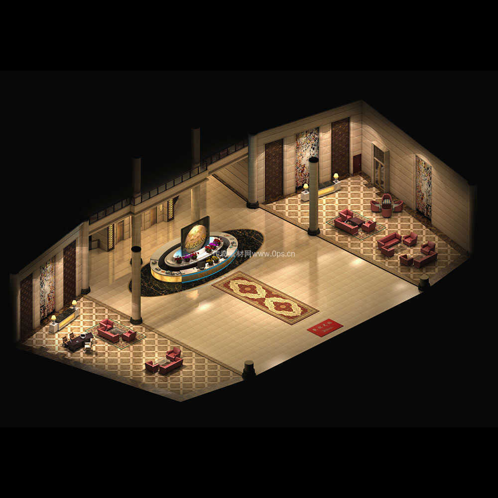 现代风格系列地图29