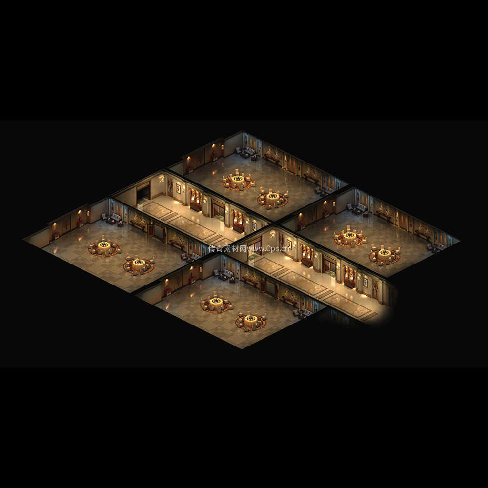 现代风格系列地图30