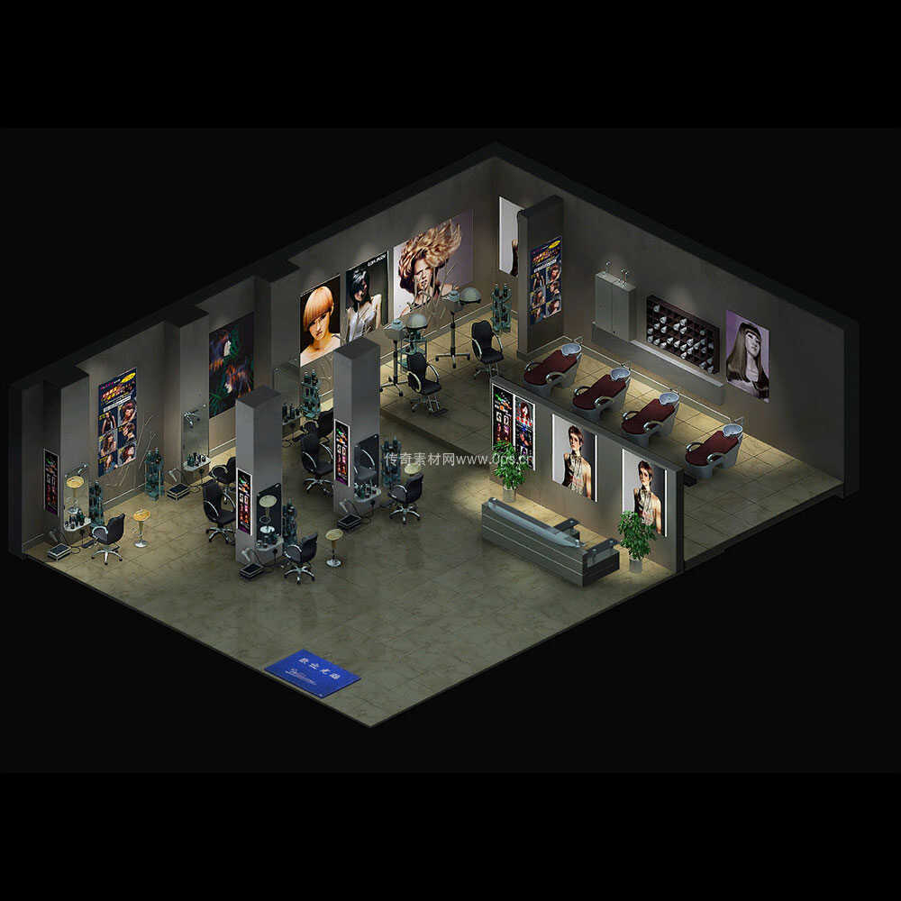 现代风格系列地图32