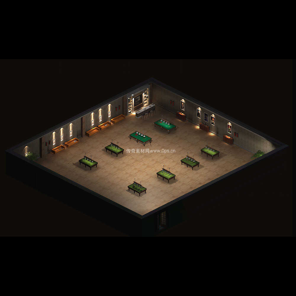 现代风格系列地图35