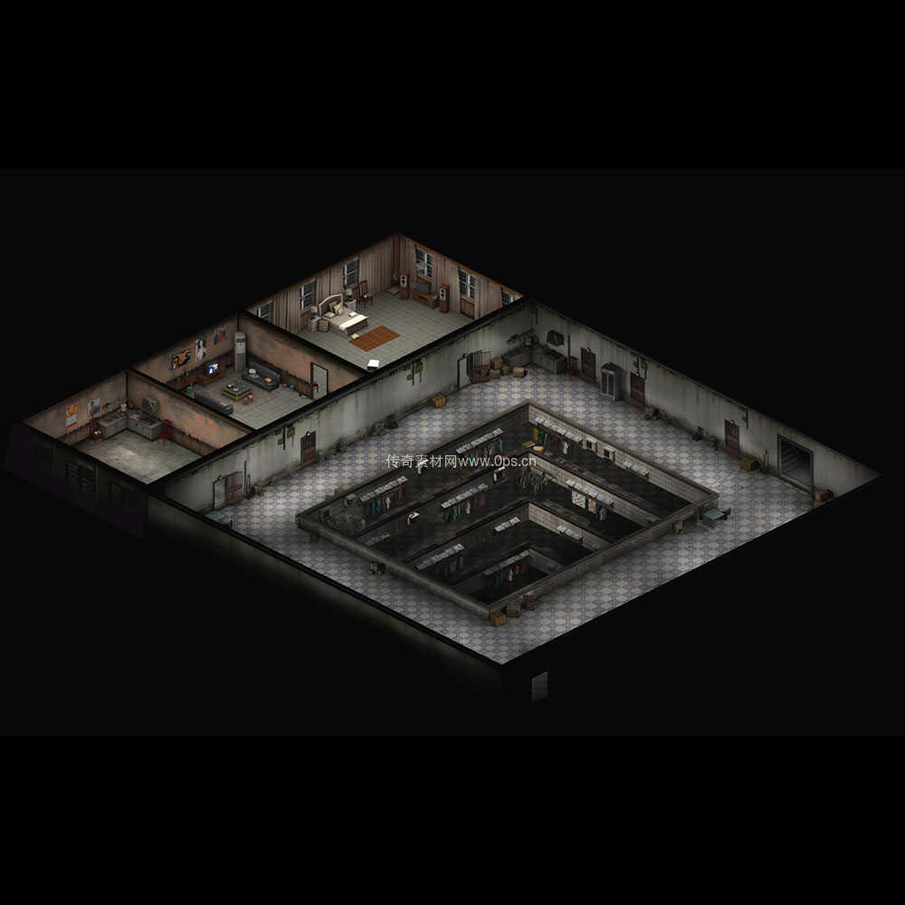 现代风格系列地图38