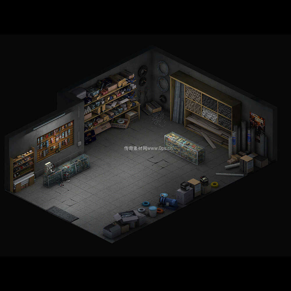 现代风格系列地图41