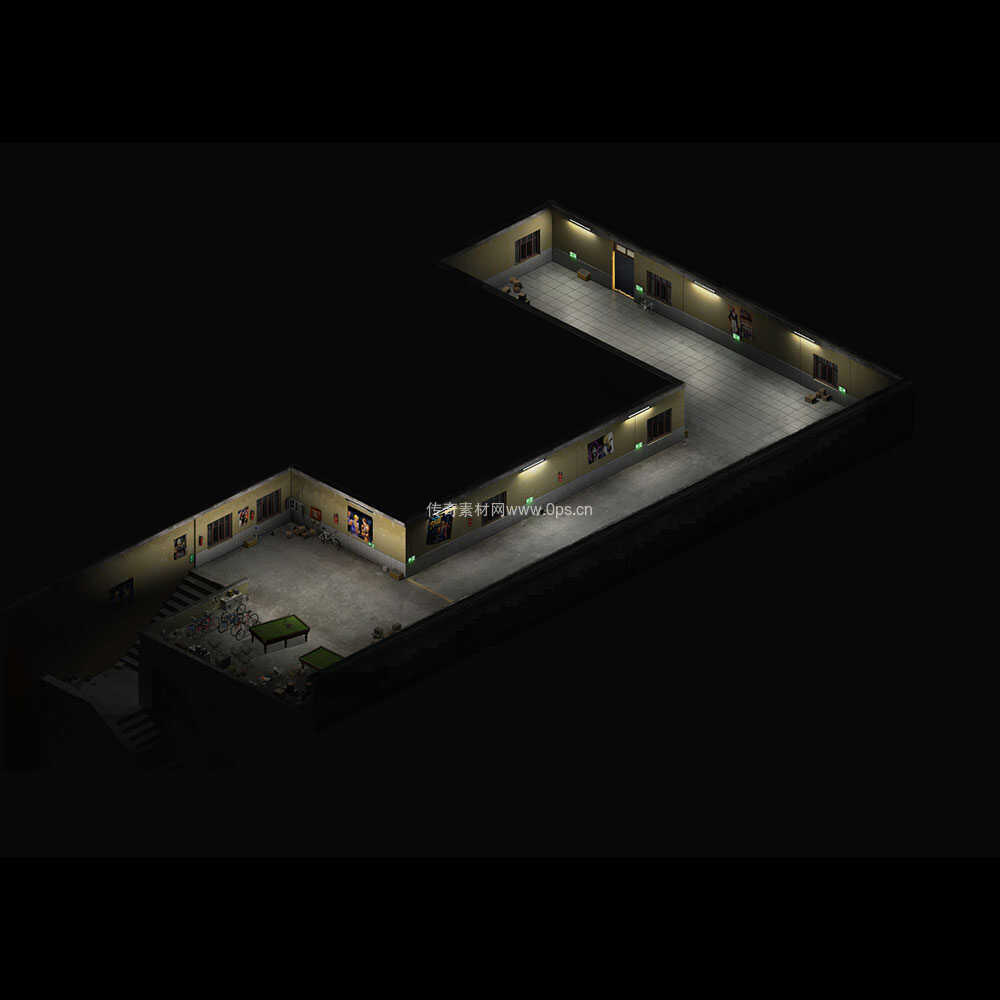 现代风格系列地图45