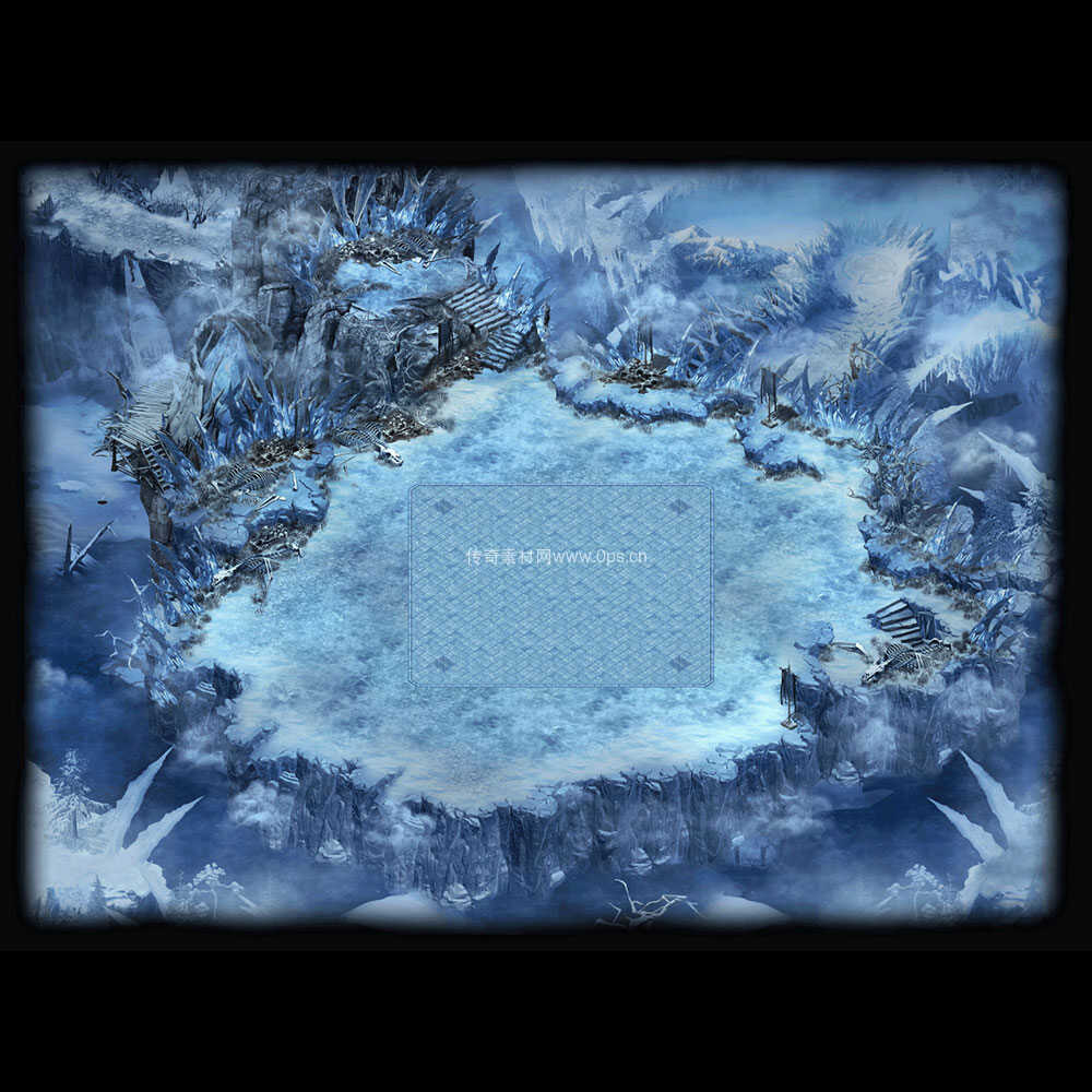 冰雪地图系列0214