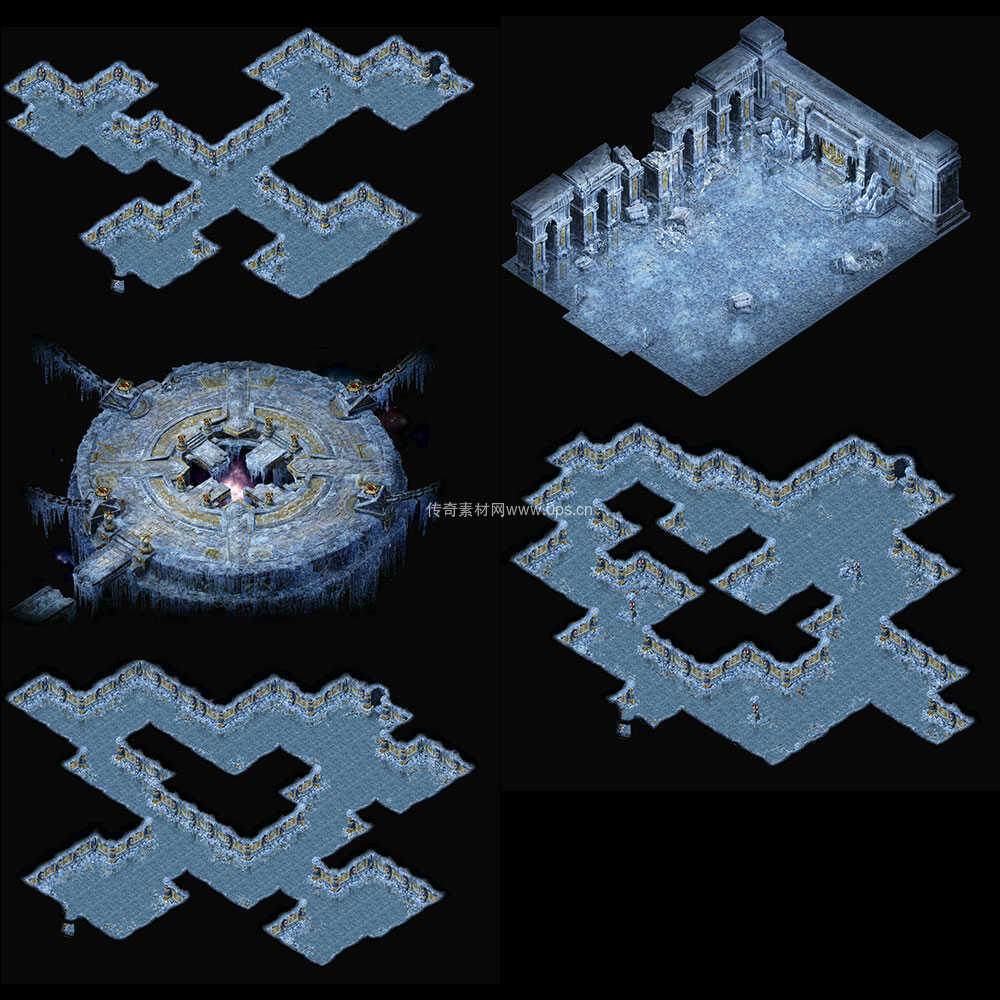 冰雪地图系列0215