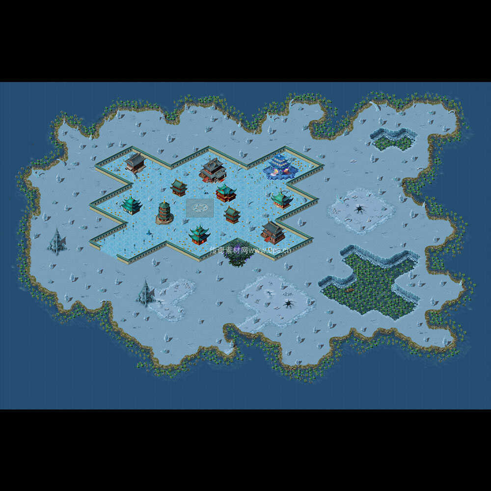 冰雪地图系列0218