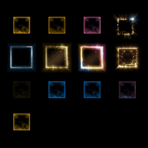 首饰内观特效框系列0127