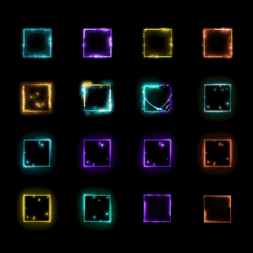 首饰内观特效框系列0129