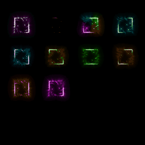 首饰内观特效框系列0130