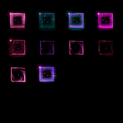 首饰内观特效框系列0132