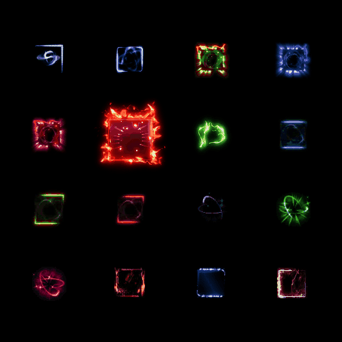 首饰内观特效框系列0143