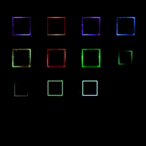 首饰内观特效框系列0147