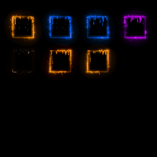 首饰内观特效框系列0151