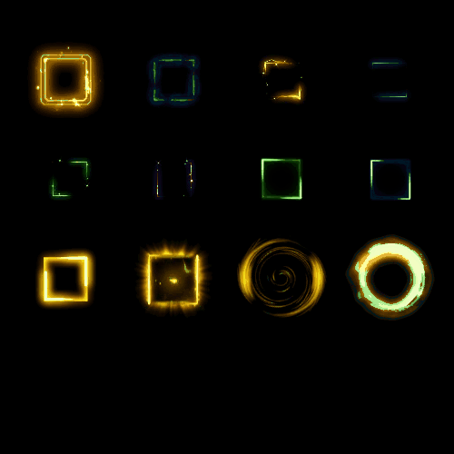 首饰内观特效框系列0155