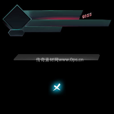 传奇怪物大血条UI系列4