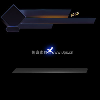 传奇怪物大血条UI系列6