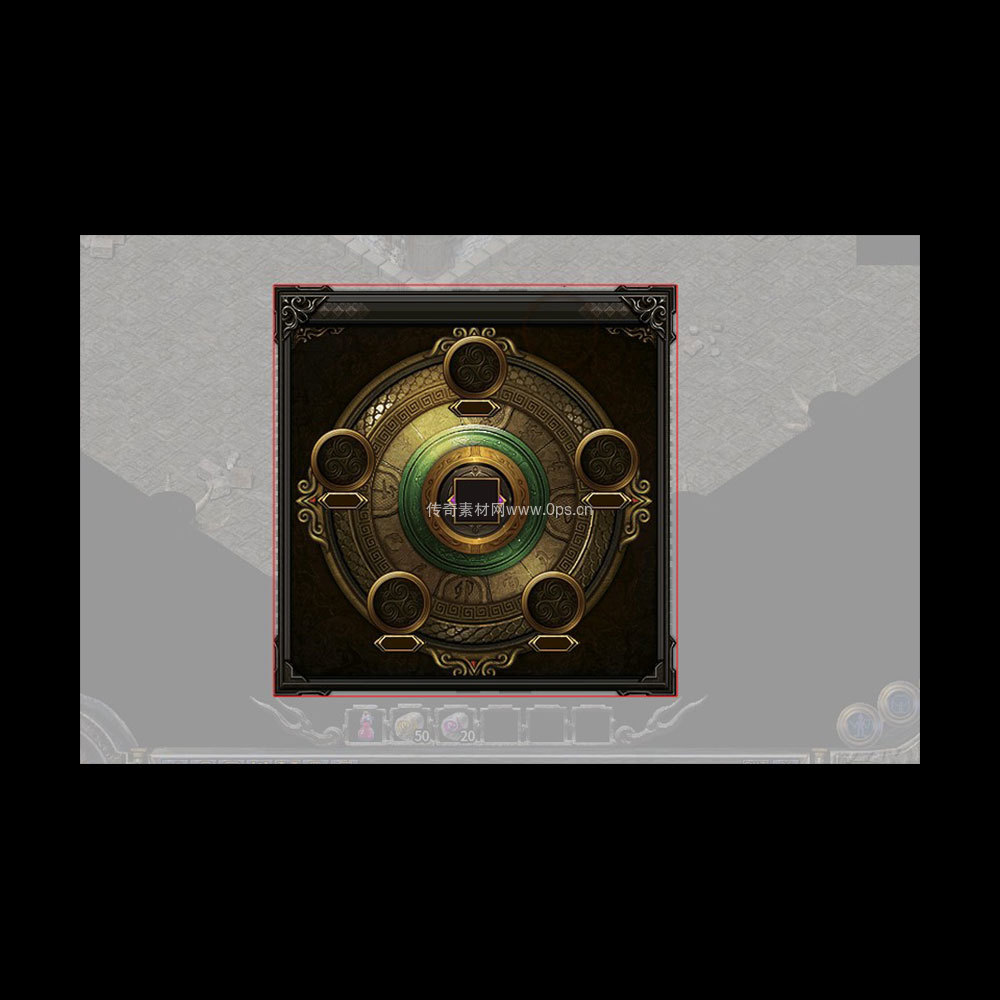 传奇UI成套界面素材0137