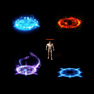 魂环光圈特效系列0149