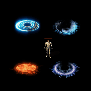 魂环光圈特效系列0150