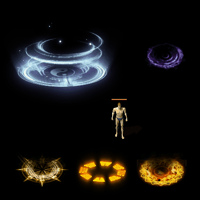 魂环光圈特效系列0152