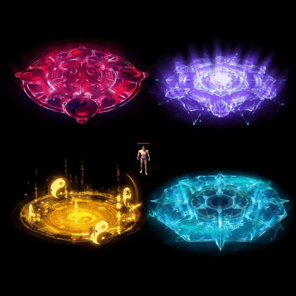 魂环光圈特效系列0155