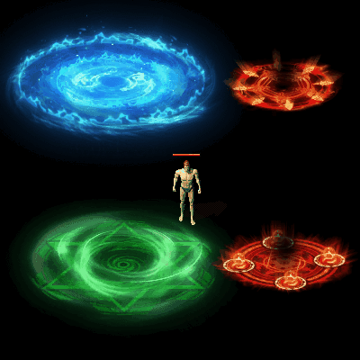 魂环光圈特效系列0165