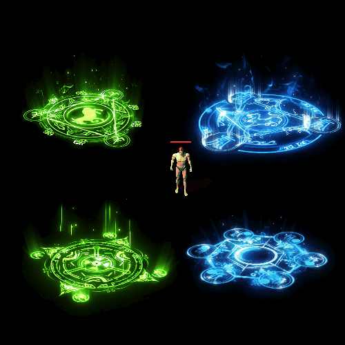 魂环光圈特效系列0166