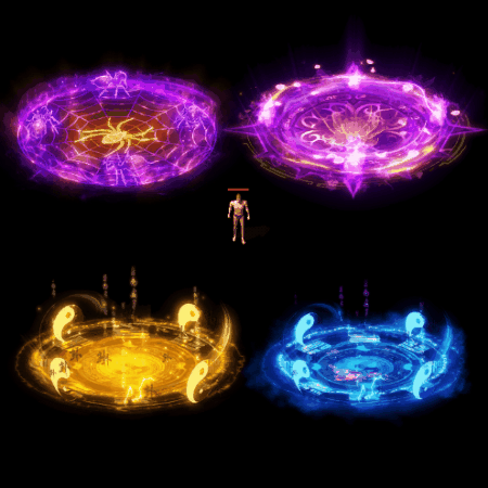 魂环光圈特效系列0170