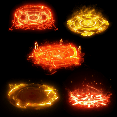 魂环光圈特效系列0171