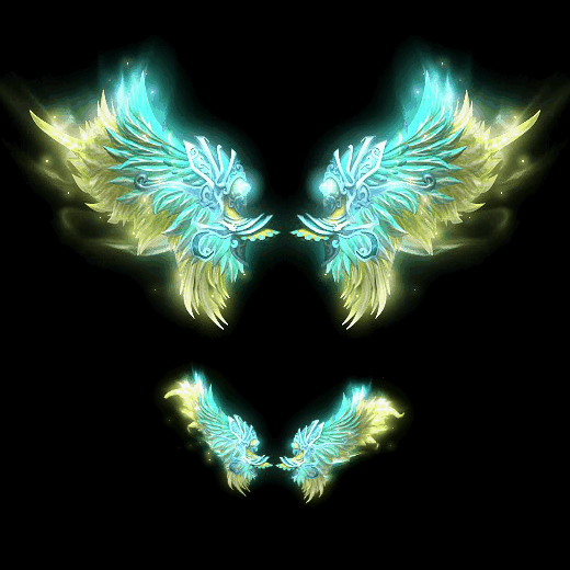 传奇翅膀素材外观系列17