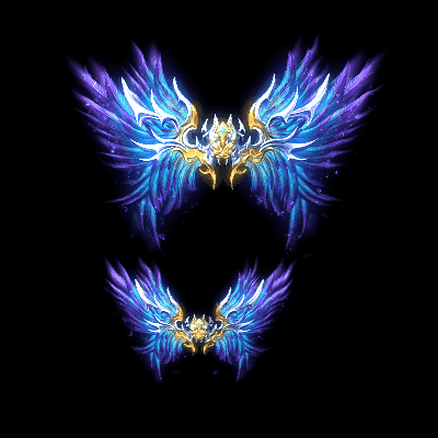 传奇翅膀素材外观系列20