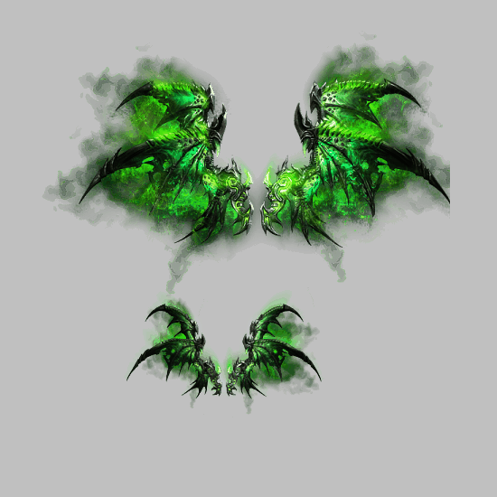 传奇翅膀素材外观系列21