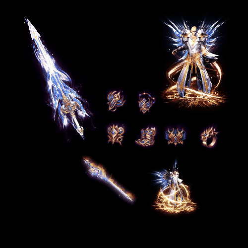 996引擎专用剑甲首饰全套装备系列182